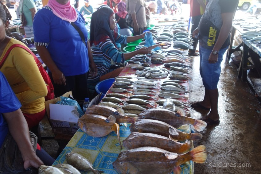 Tual fish market